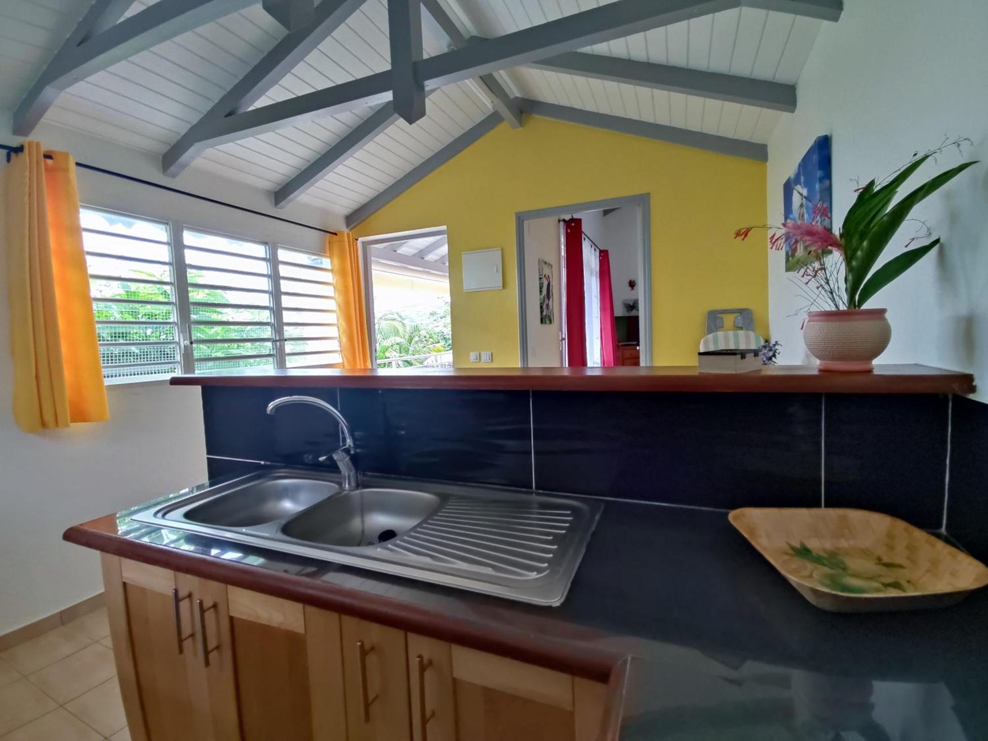 Bungalow With Sea View In Deshaies Quarto foto